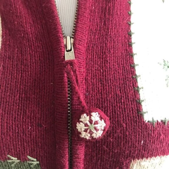 Ugly Christmas Sweater With Appliqué Dedigns Sz MP - Picture 3 of 6